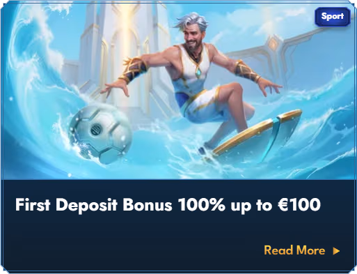 Baner bonusu za pierwszy depozyt w Casea Casino